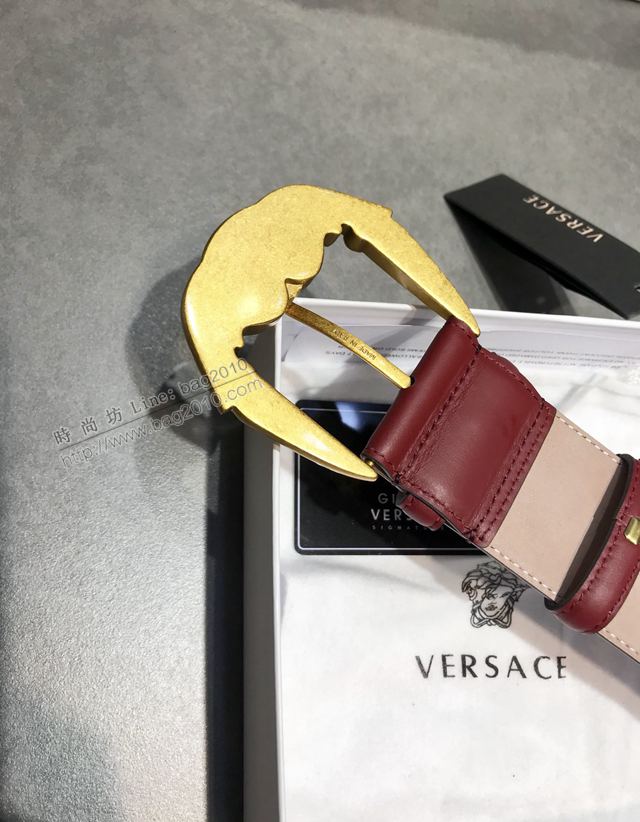 LOEWE皮帶 2019專櫃同款 進口原版牛皮 羅意威男士皮帶  xfp2163